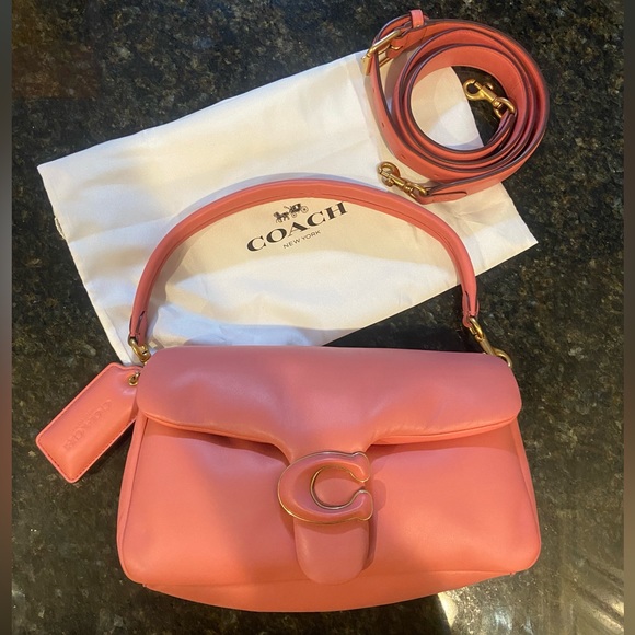 Coach Pink Pillow Tabby Shoulder Bag 26 - Picture 2 of 10